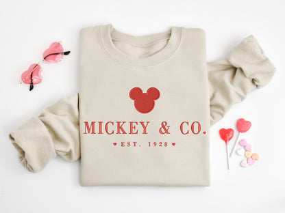 Mickey & Co. Valentine Sweatshirt