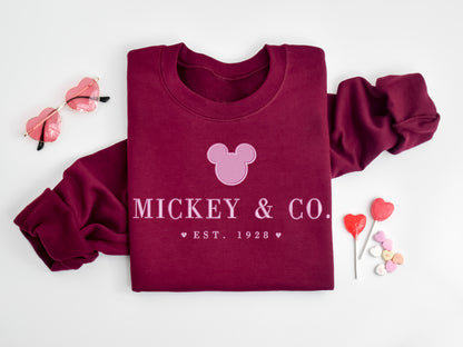 Mickey & Co. Valentine Sweatshirt