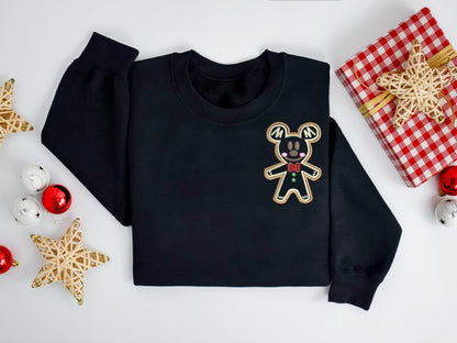 Holiday Mickey Gingerbread Sweater