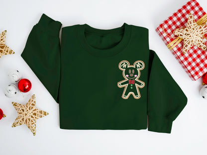 Holiday Mickey Gingerbread Sweater
