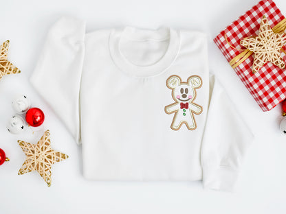 Holiday Mickey Gingerbread Sweater