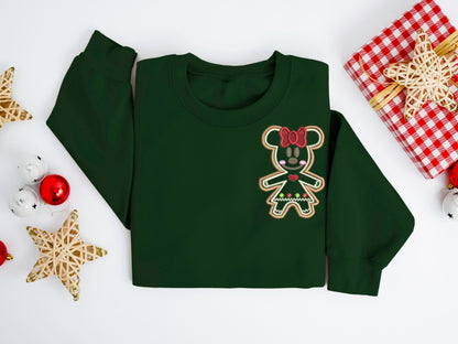 Holiday Minnie Gingerbread Sweater
