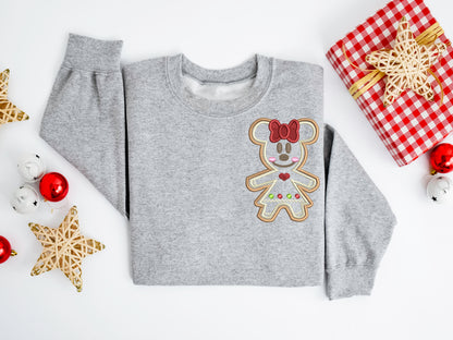 Holiday Minnie Gingerbread Sweater