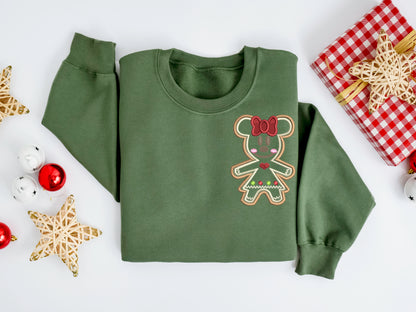 Holiday Minnie Gingerbread Sweater