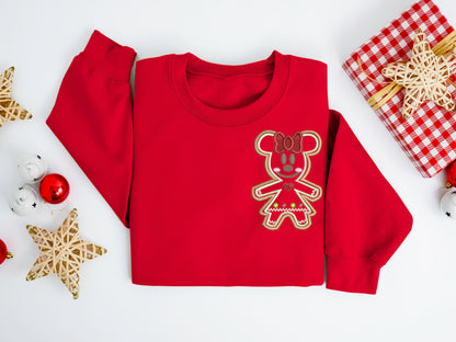 Holiday Minnie Gingerbread Sweater