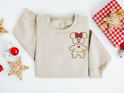 Holiday Minnie Gingerbread Sweater