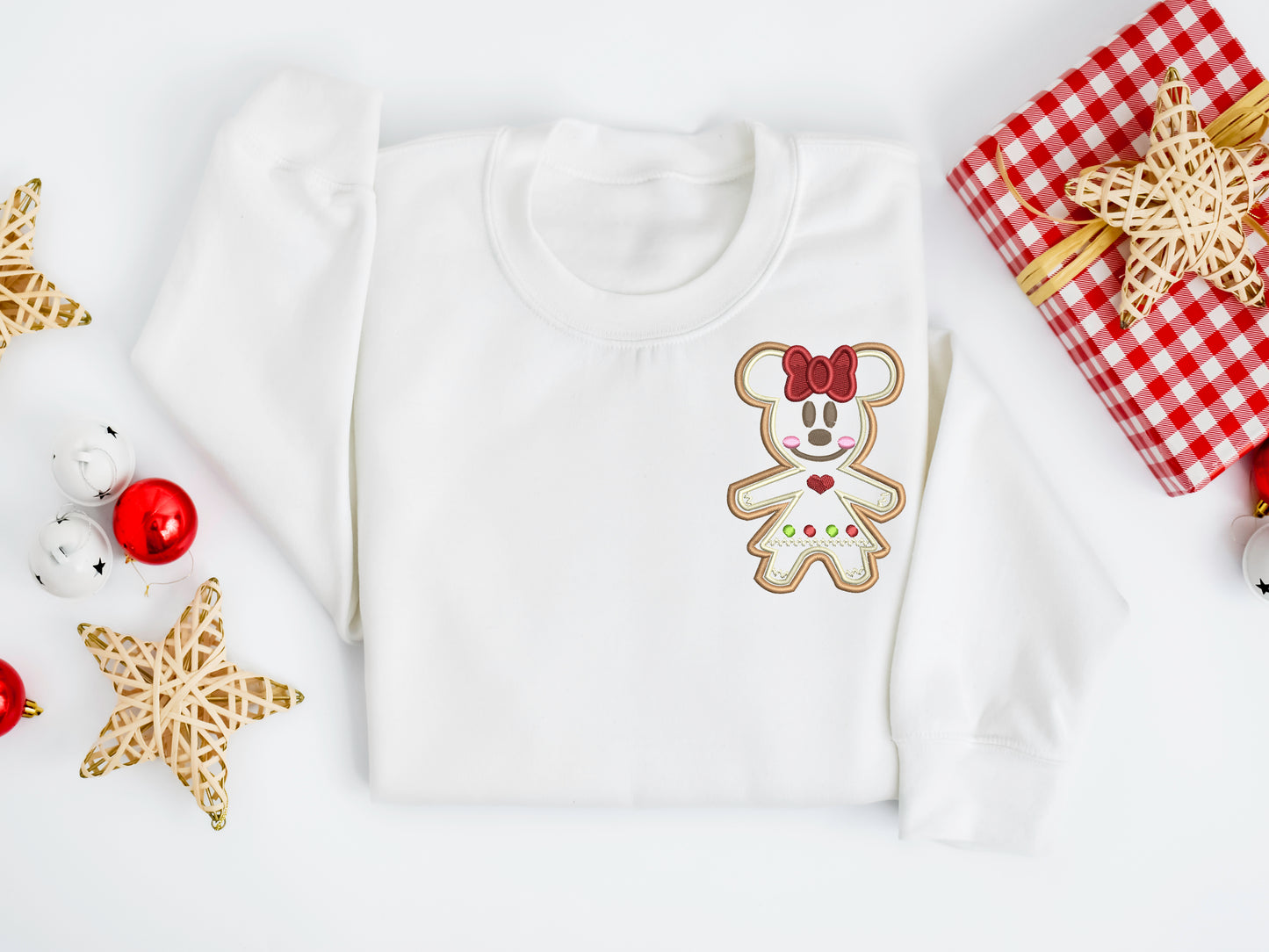 Holiday Minnie Gingerbread Sweater