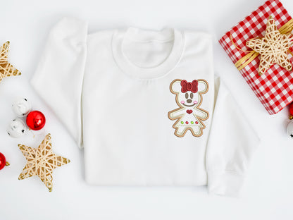 Holiday Minnie Gingerbread Sweater