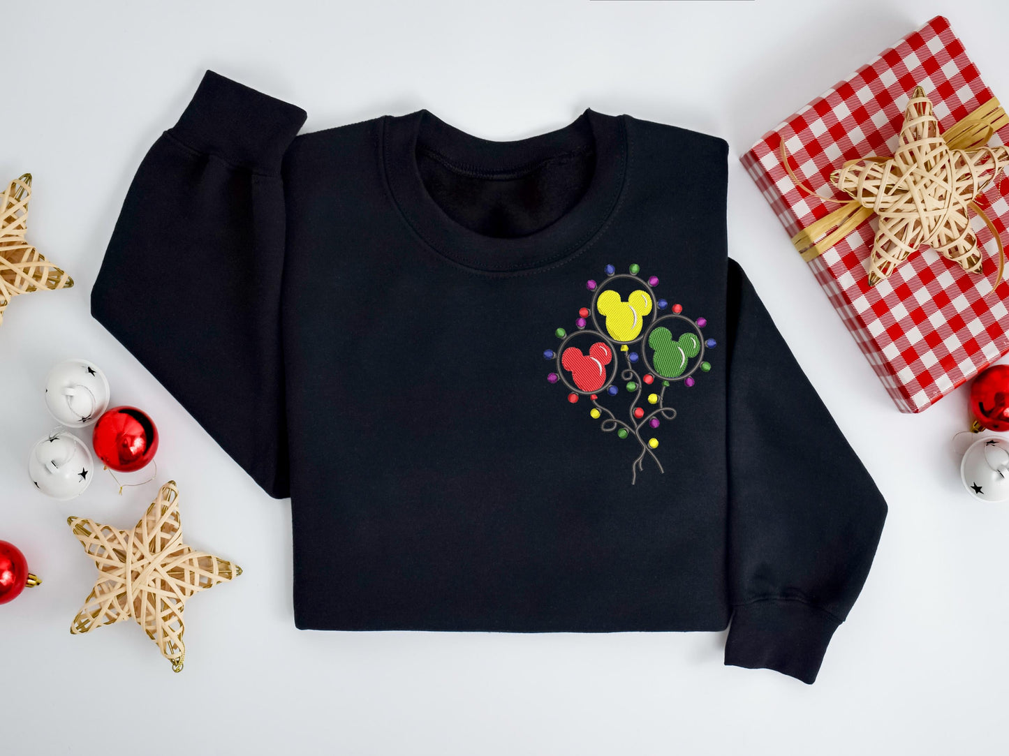Mickey Balloon Christmas Sweater