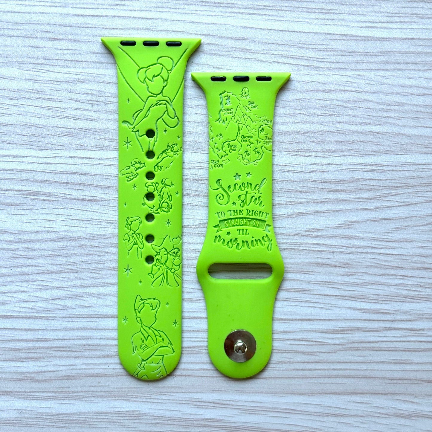 Princess-Inspired Tinker Bell “Second Star to the Right” Watchband