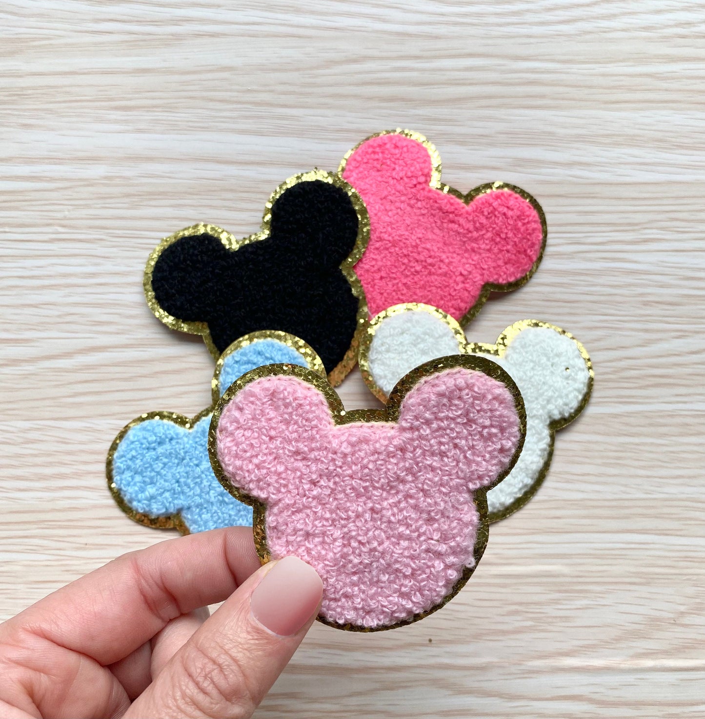 Mickey Head Patch – IRON ON