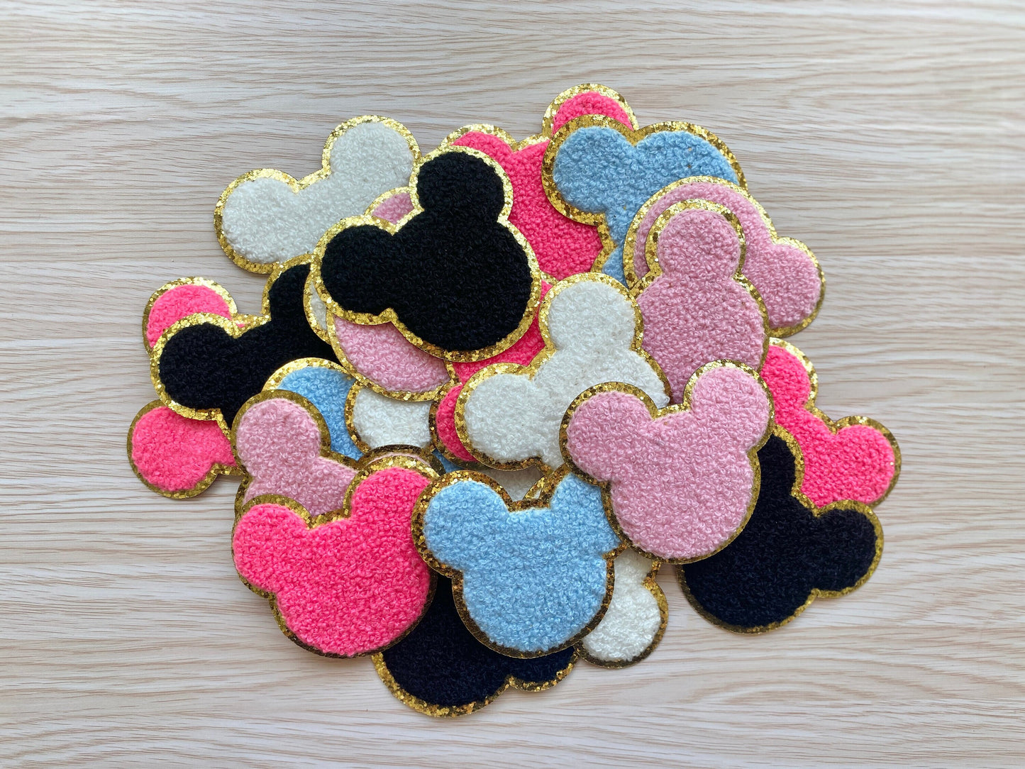 Mickey Head Patch – IRON ON