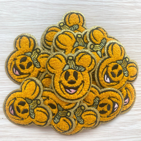 Mickey Chenille Pumpkin Patch