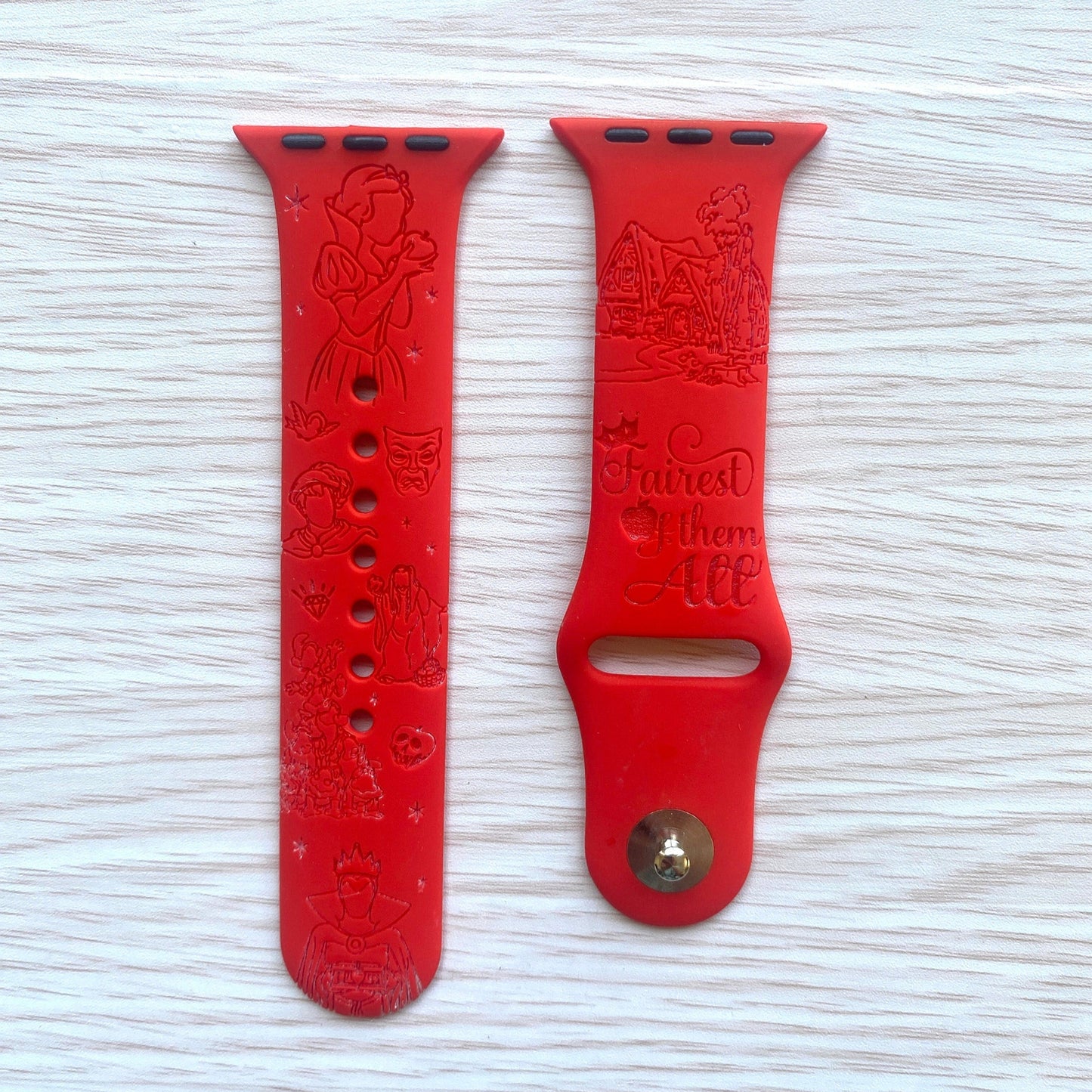 Princess-Inspired Snow White “Fairest of Them All” Watchband