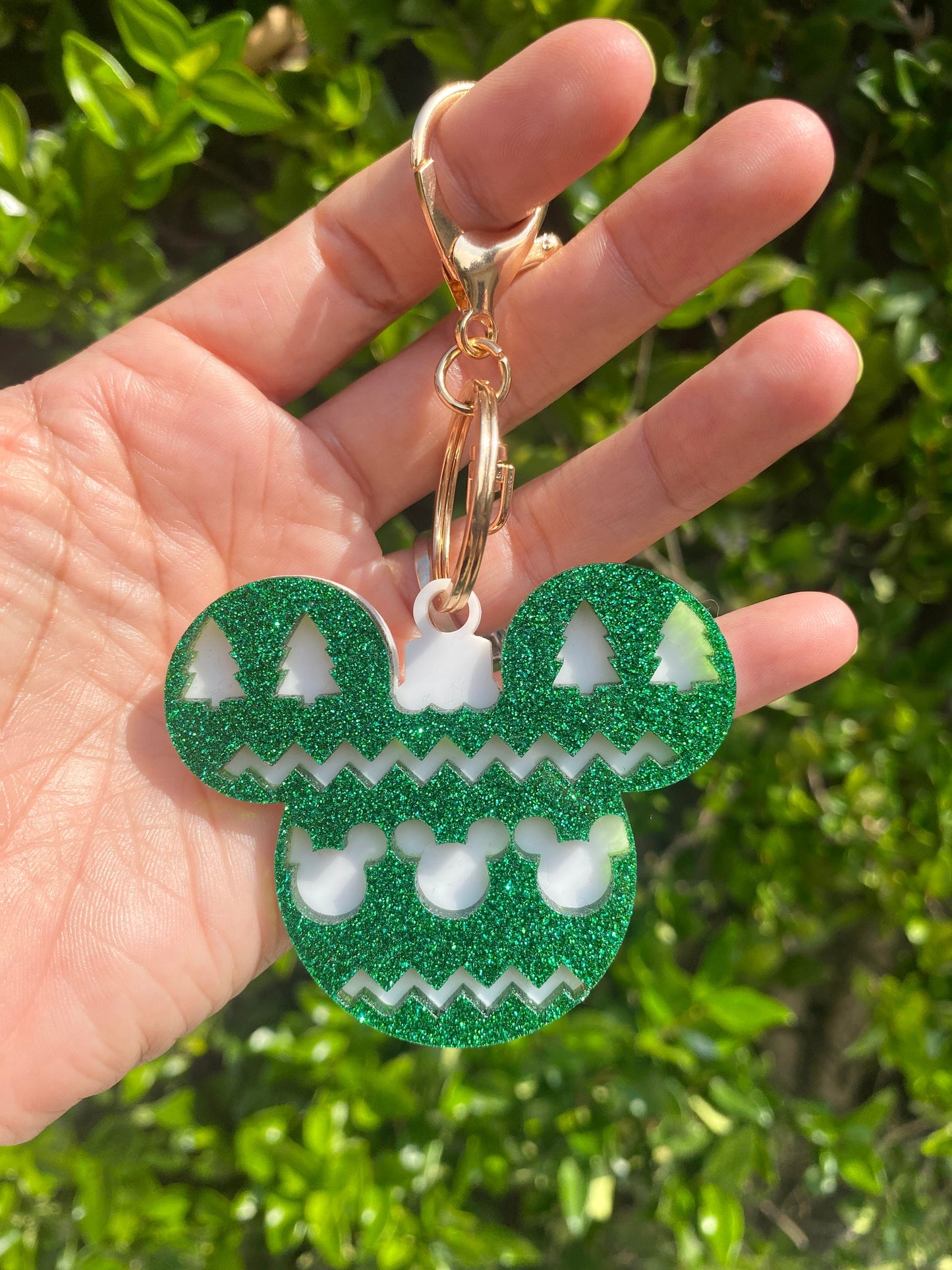 Mickey Ornament Bag Charm/Keychain