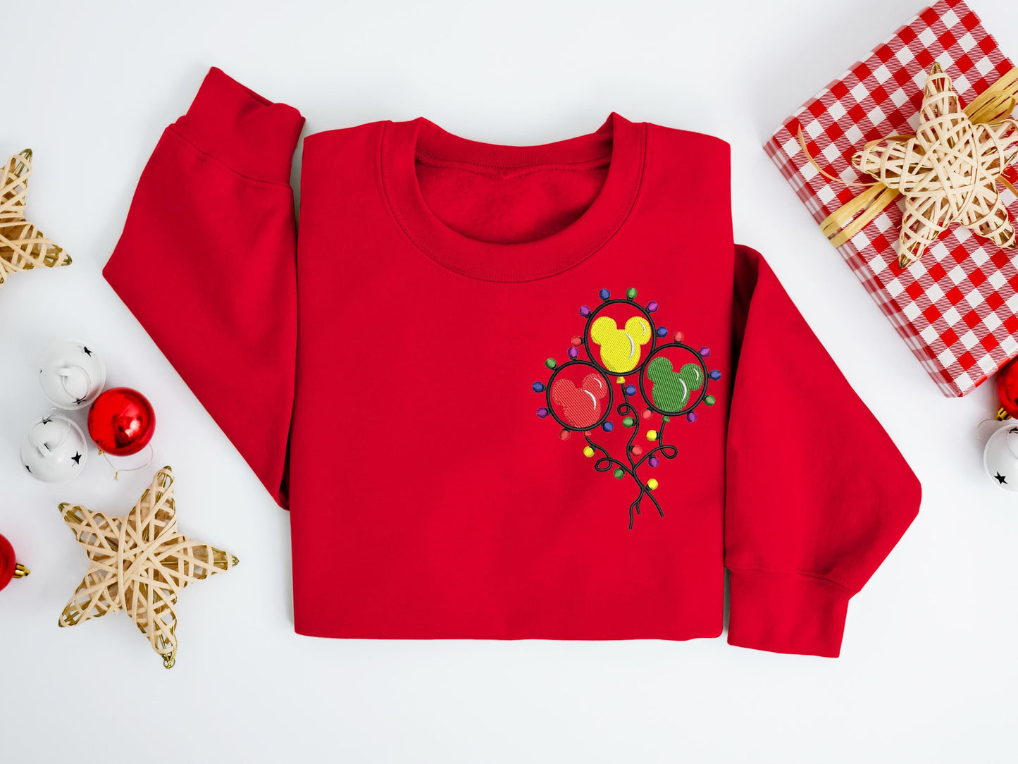 Mickey Balloon Christmas Sweater